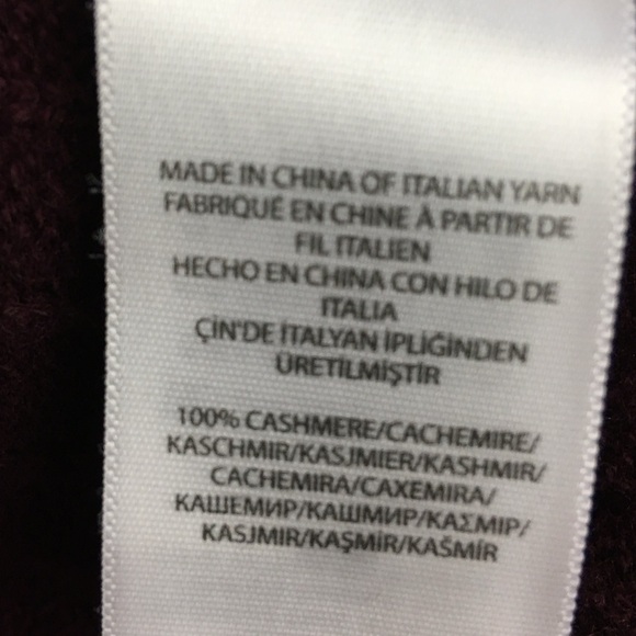 POLO Ralph Lauren 100% Cashmere Open Front Cable Knit Cardigan Sweater Size S - Picture 9 of 10